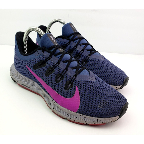 Nike Quest 2 SE Womens Size 8.5 Purple Gray Running Sneaker Shoes CJ6186-500 - Picture 1 of 13